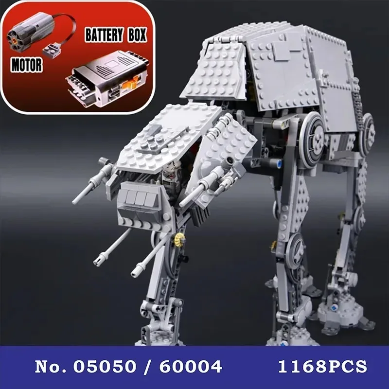 

IN STOCK With Motor 1168 PCS 05050 Motorized 10178 Walking AT-AT Model Building Set Blocks Bricks Toys Children Birthday Gifts