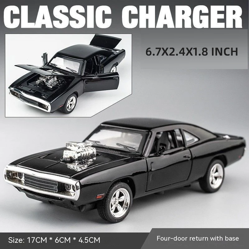 1:32 Simulation Dodge Challenger Fast & Furious 7 Alloy Car Model Diecasts Toy Vehicles Decoration Toys For Children Boy €3.48