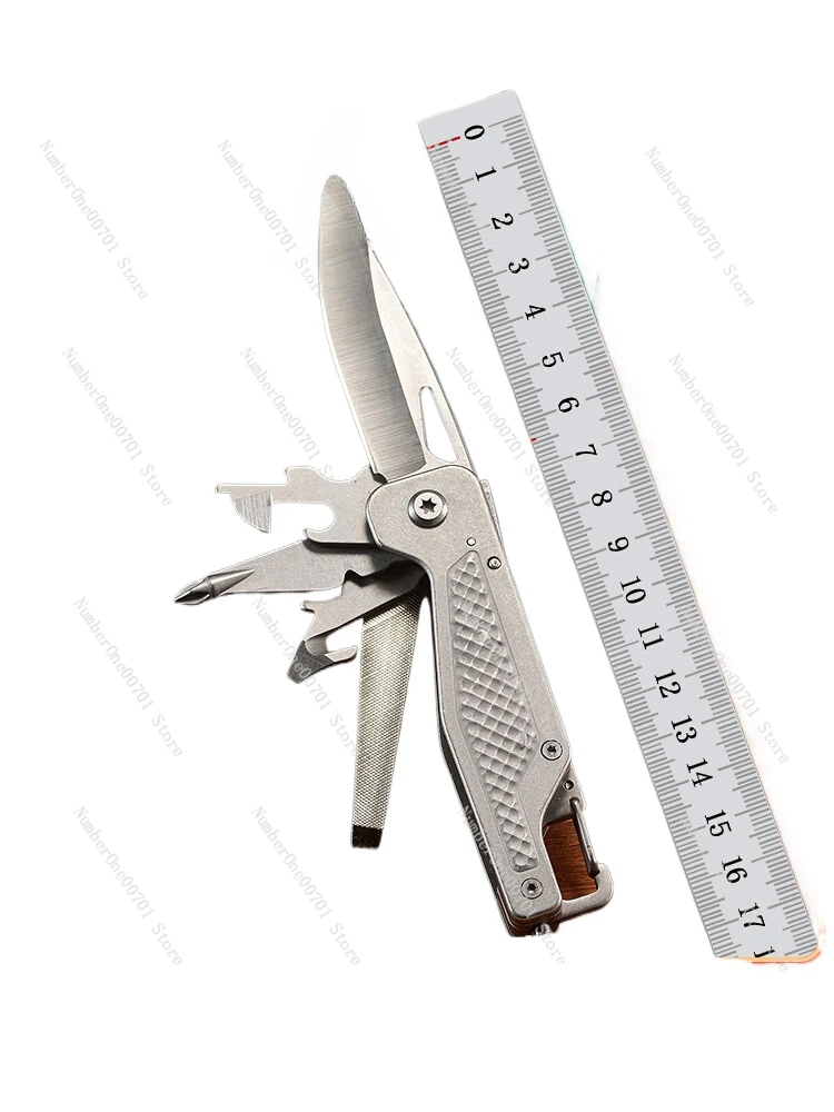 Multifunctional Knife Folding Knife Outdoor Saber Portable Keychain Combination Tool