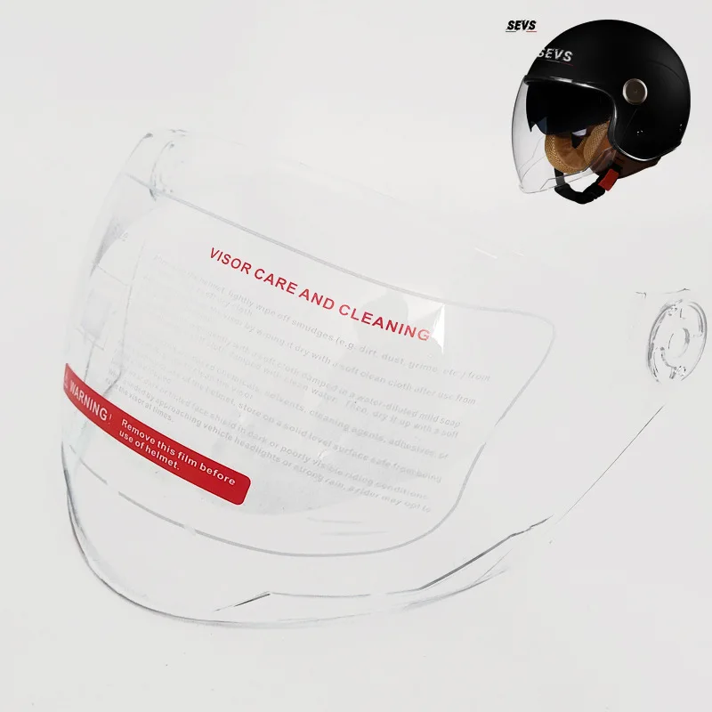 Replacement Visor for AF706 Helmet Shield Anti-Scratch Anti-Fog Motorcycle Face Shield Clear Smoke
