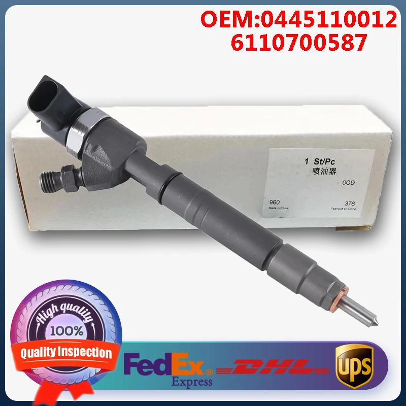 

0445110012 6110700587 Diesel common rail injectors suitable for Mercedes-Benz