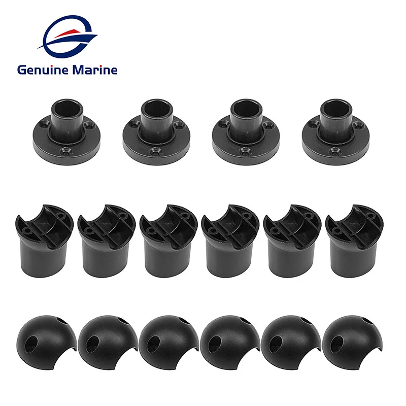 Boat Awning Sun-proof Rain-proof Easy to Install Sunshades Pontoon Boat Bimini Top With Long Support Poles