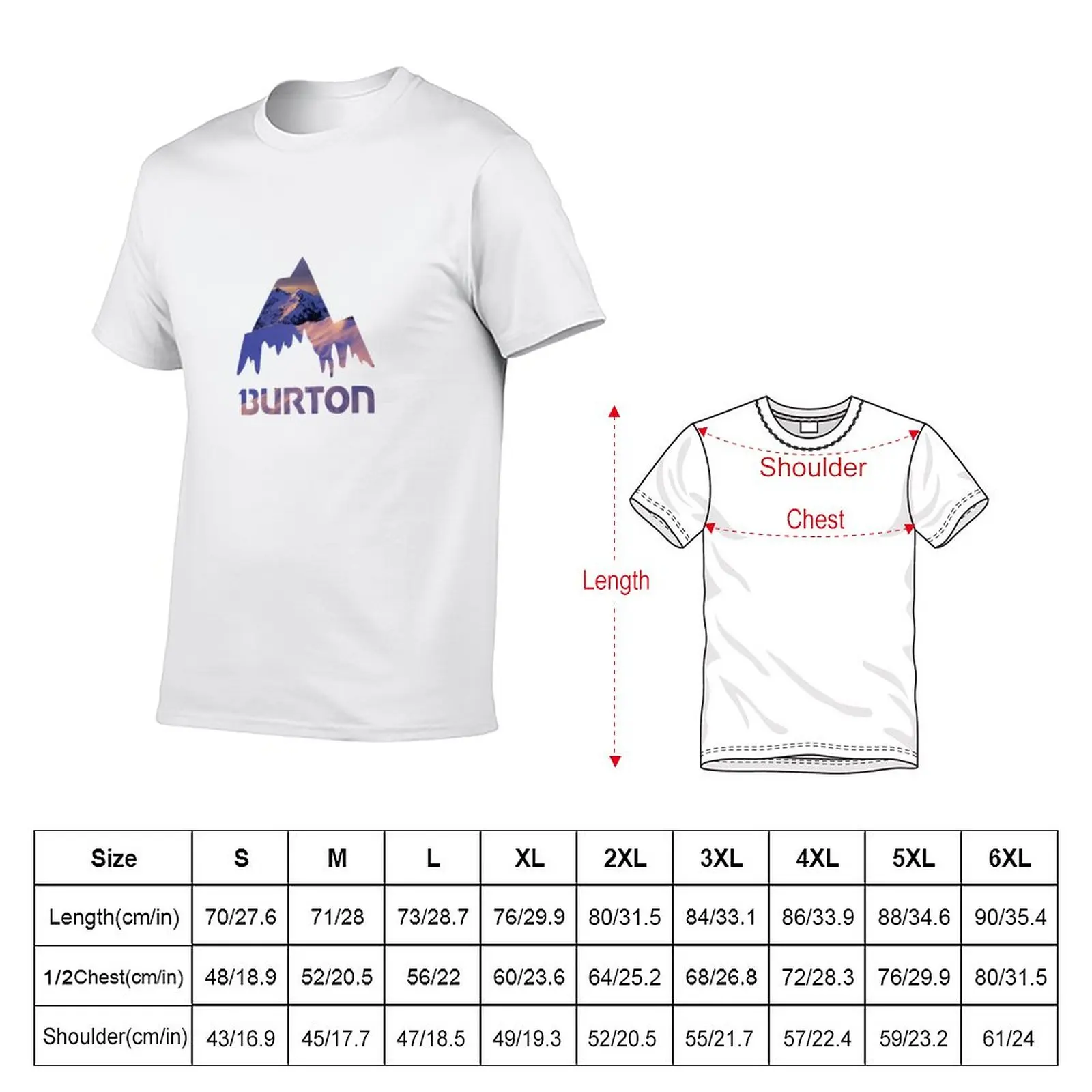 Burton Sunset T-Shirt quick drying shirt vintage t shirt customized t shirts T-shirts for men cotton