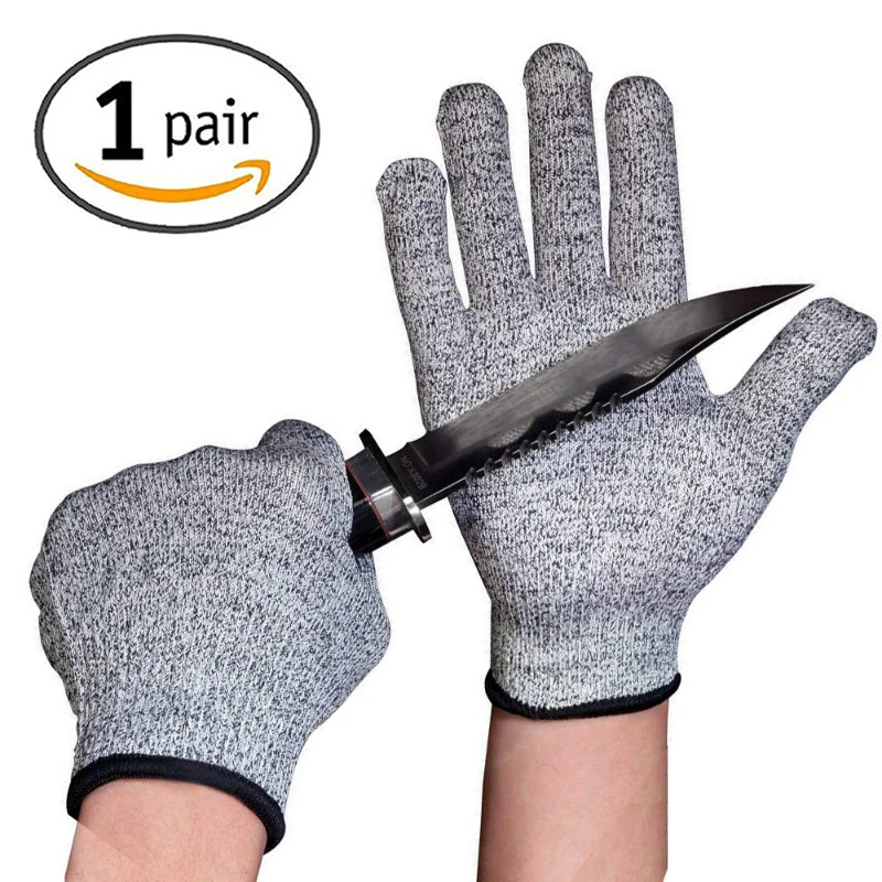 Level 5 Safety Anti Cut Gloves High-strength Grade Multifunction Kitchen Gardening Anti-scratch Anti-cut Safety Protect Supplies