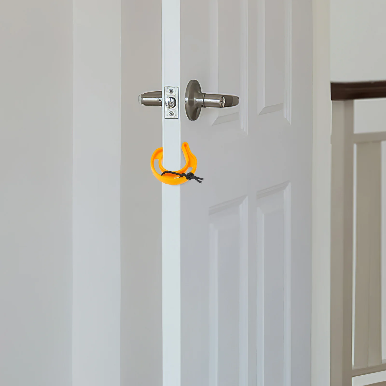

4pcs Door Clip Anti-Collision Plastic Finger Protection Hanger Safety Device Door Stopper Pinch Guard For Home