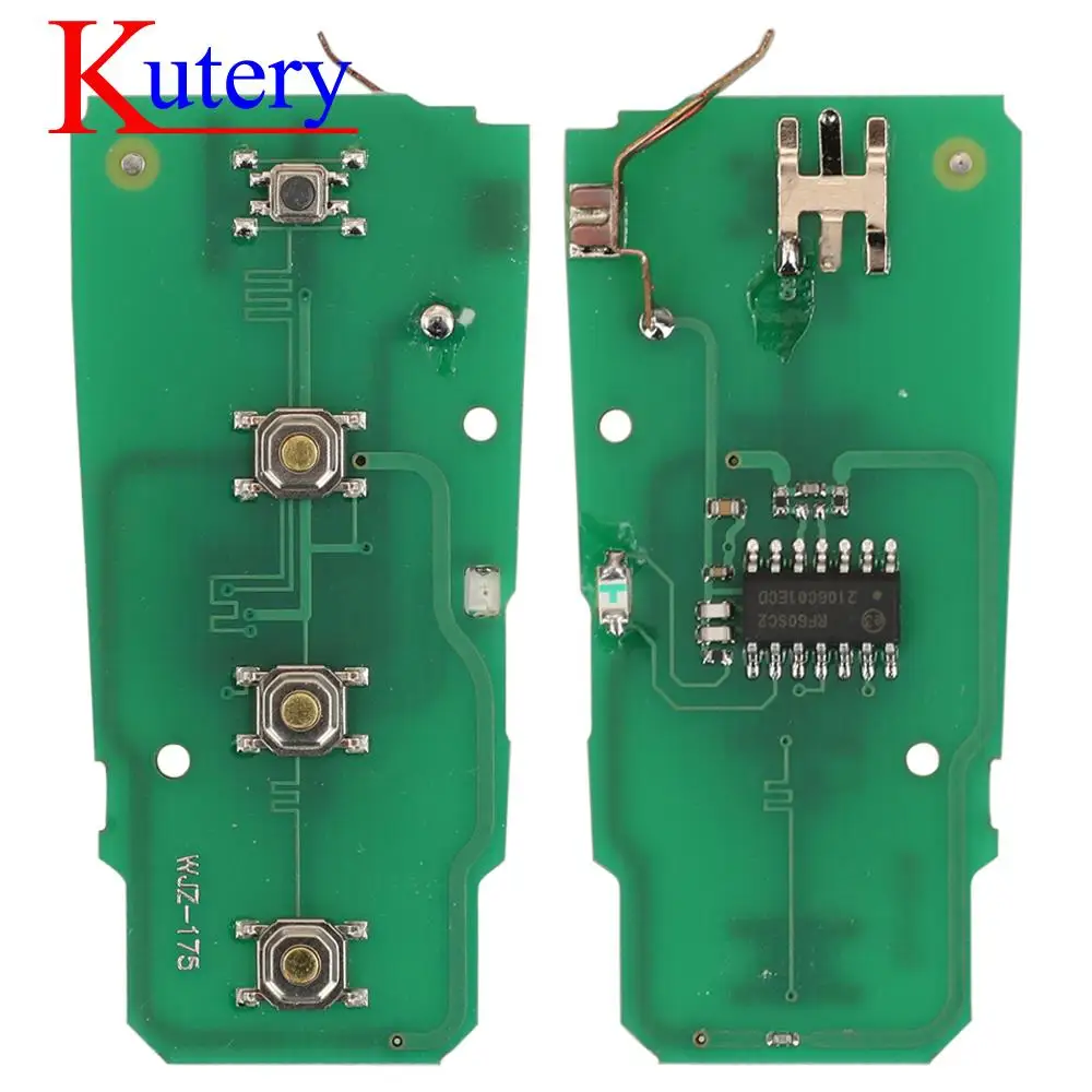 jingyuqin 315 MHZ NBG 009066 T 4-przyciskowy inteligentny pilot zdalnego sterowania do VW Volkswagen 2006-2013 Passat 2009-2015 CC