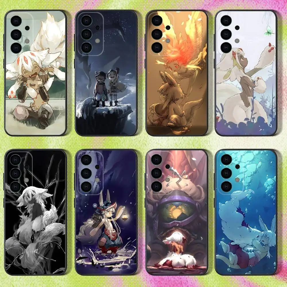 

Phone Case For Samsung S25,S24,S21,S22,S23,S30,Ultra,S20,Plus,Fe,Lite,Note,10,9,Made In A-Abyss F-Faputa 5G Black Cover