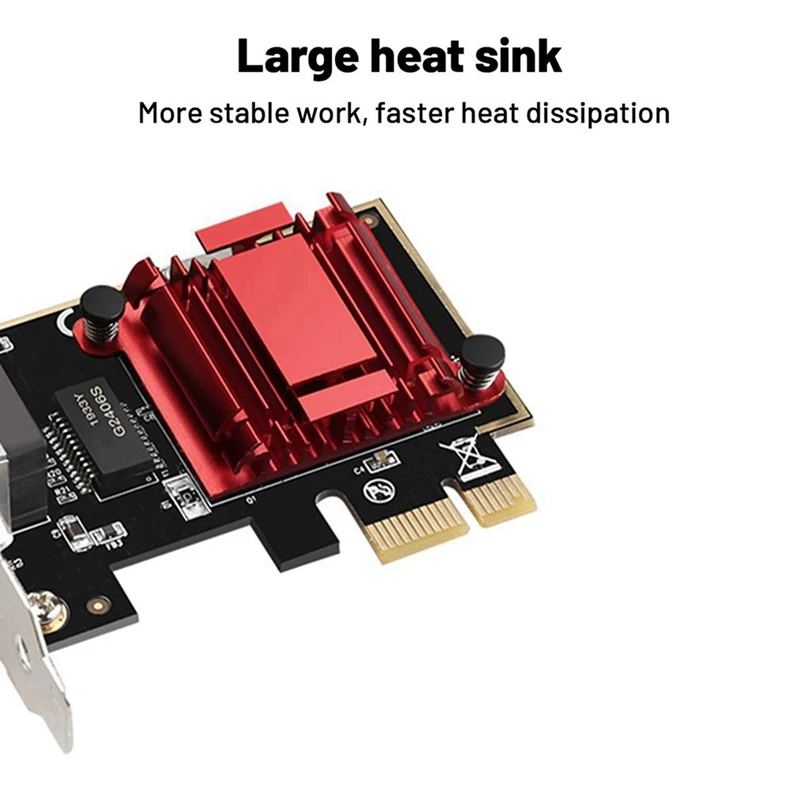 PCI 익스프레스 기가비트 이더넷 카드, Pcie 네트워크 어댑터, RJ45 LAN 컨트롤러, 지지대 PXE, 1000 Mbps, 100Mbps