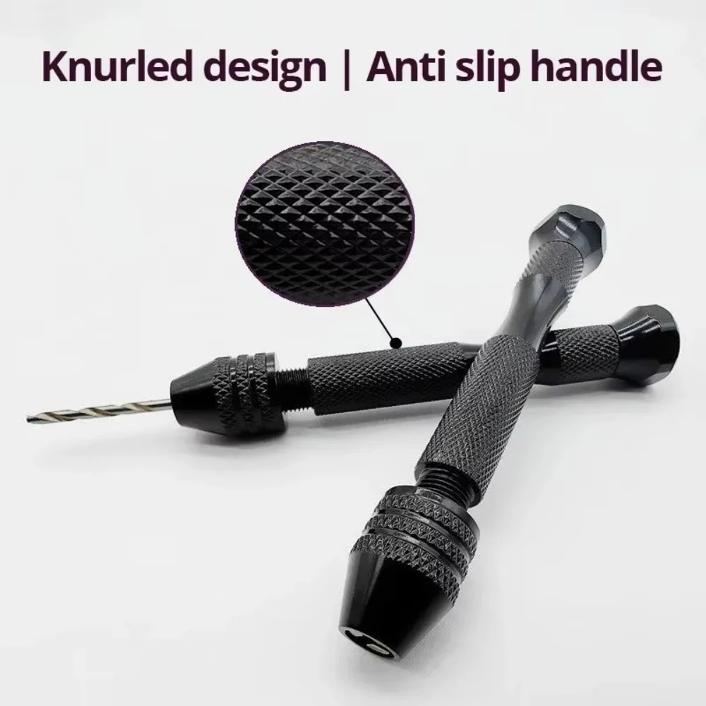 Professional Hand Twisted Drill HSS Steel Twist Drill Bit For Models DIY Woodworking Carve Micro Aluminum Hand Drill Accessories