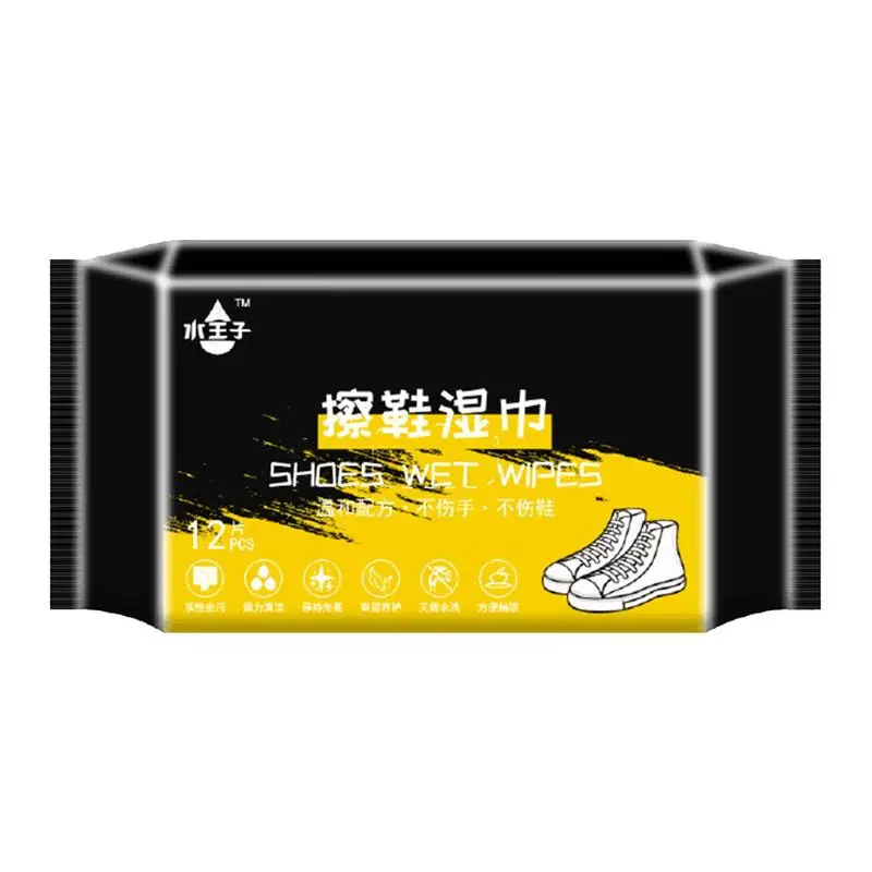 Disposable Shoe Wipes Small White Shoe Cleaning Tools Care Shoes Useful Fast Scrubbing Quick Clean Wipes Shoe Cleaner