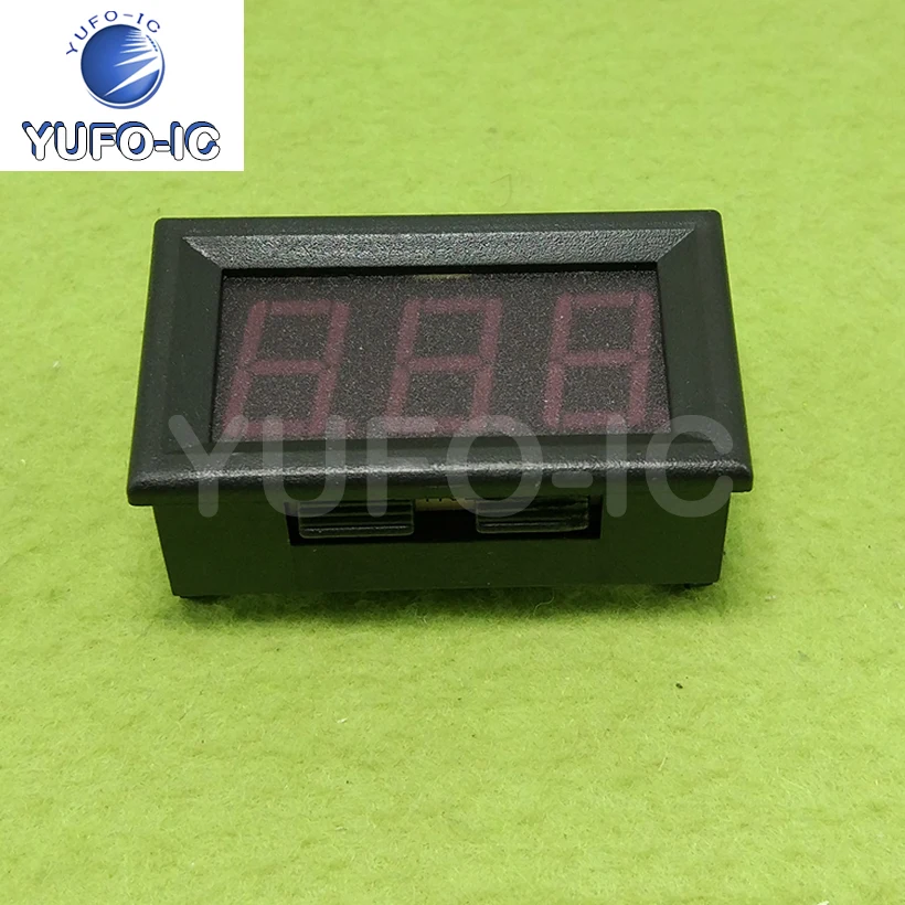 Free Ship 1PCS 0.56 Three-Wire 0-200V Power Supply 4.5-30V Digital Display Digital Dian Ya Biao Tou