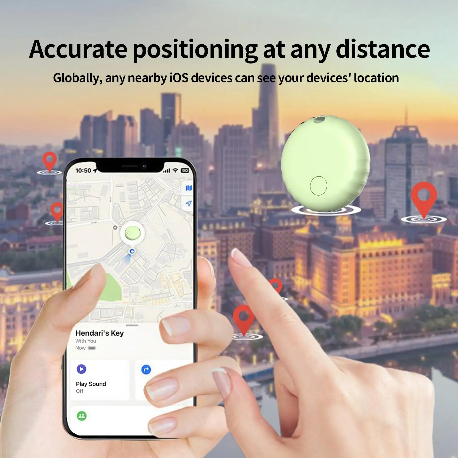 Item Locator Wallet Finder Small Locator With Sound For Travel Pet Wallet Key Shopping Home Daily Commuting Backpack