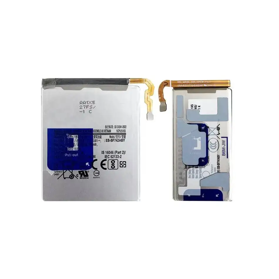 

Для Samsung Z Flip 6 1097-2790 мАч EB-BF741ABY+EB-BF742ABY Экологичная высокопроизводительная батарея для мобильного телефона