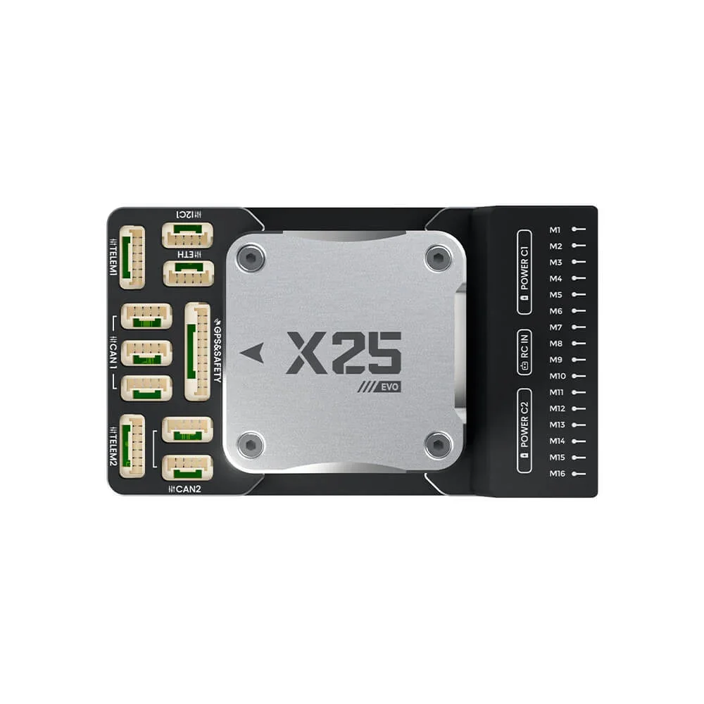 

CUAV X25 EVO Flight Controller Open Source Drone Unmanned Systems PC FPV Agriculture Controller Pixhawk PX4 Ardupilot Pixhack