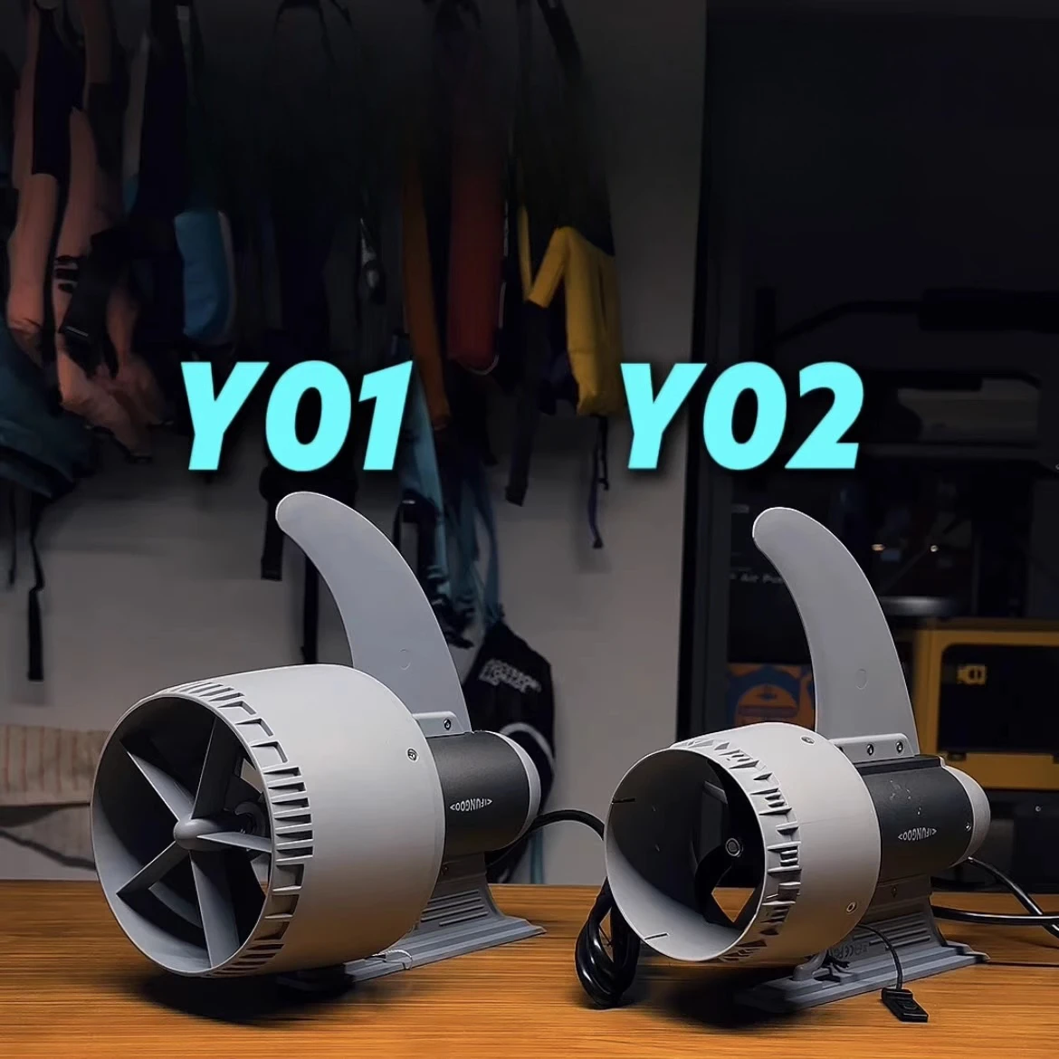 SUP Propeller Electric Thruster - Underwater Drive, Brushless Motor, High Thrust Electric Fin, for Lure Fishing Boat Motor