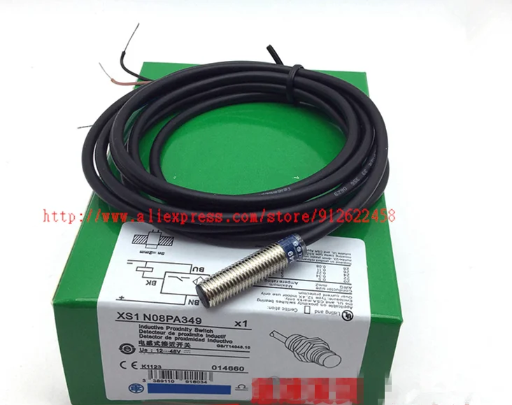 

XS1N08PA349 XS1N08NA349 Новый высококачественный датчик приближения Schneider