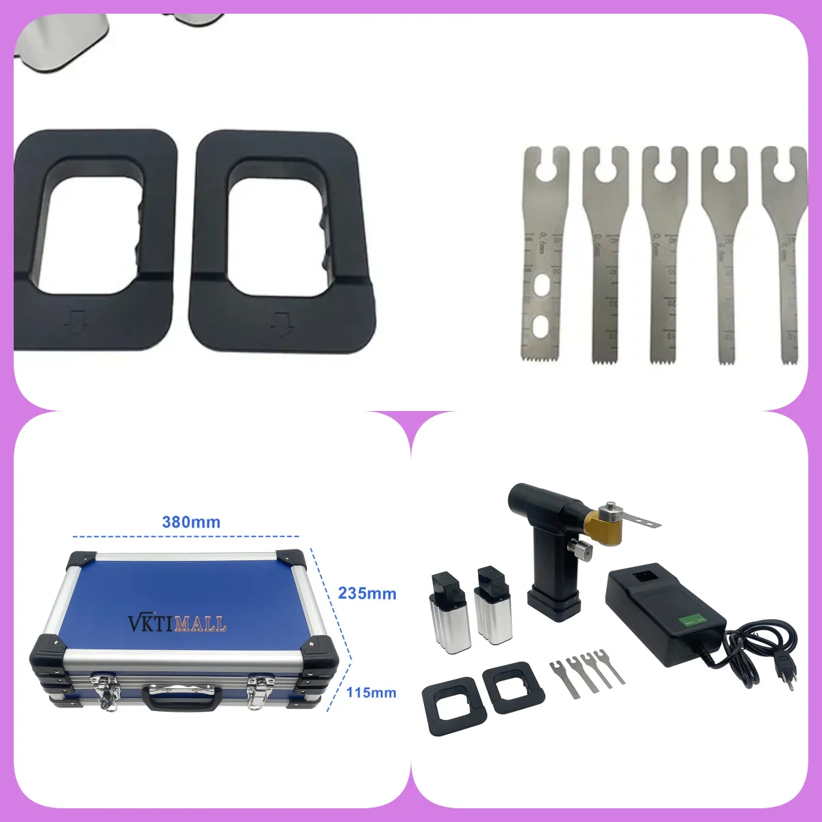 

Ортопедическая мини-электрическая костная пила, автоклавируемая микро-маленькая осциллирующая пила, дрель и ручная пила