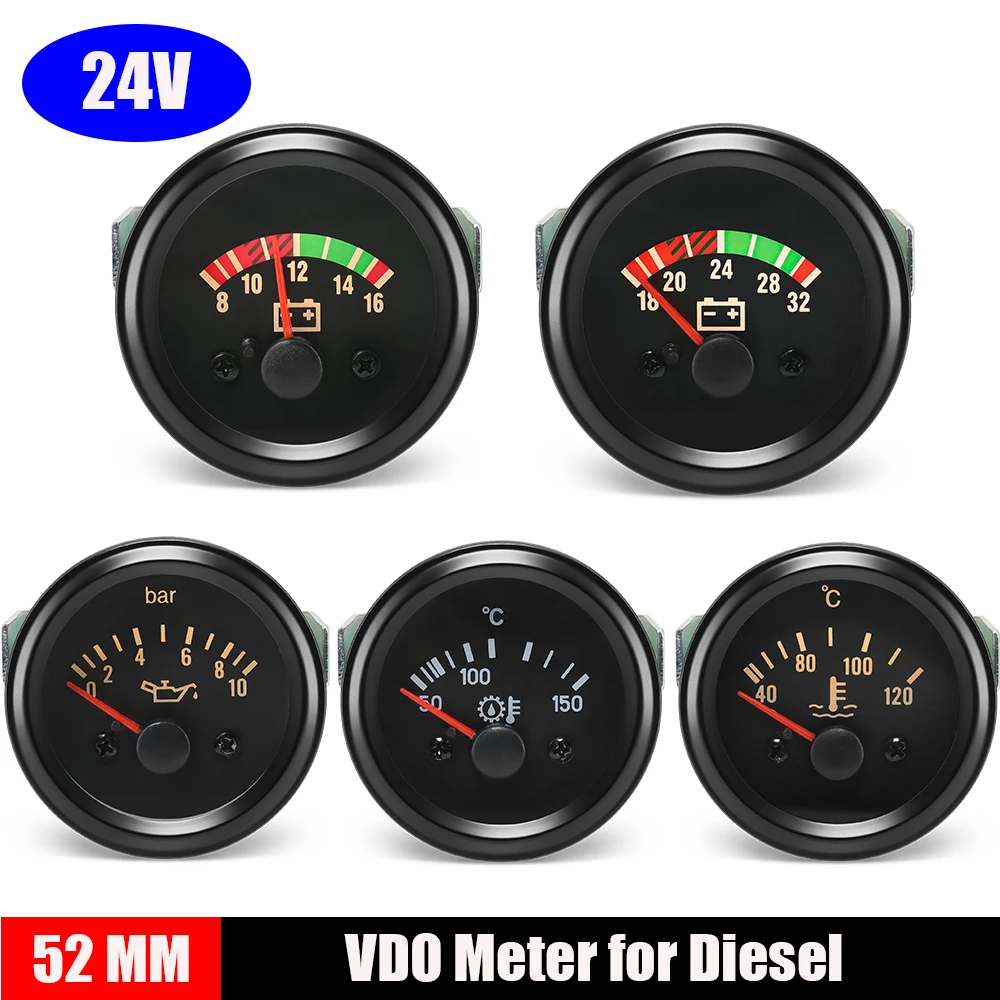 24V Vdo Voltmeter 8…