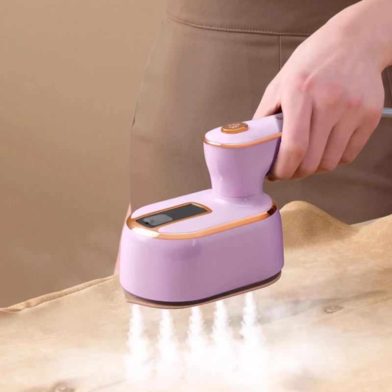 

Ручной отпариватель для одежды 2025 года, мощный паровой утюг, складной, 180 ° Резервуар для воды с ручкой, 100 мл, плоский и подвесной для глажки, мини-домашний