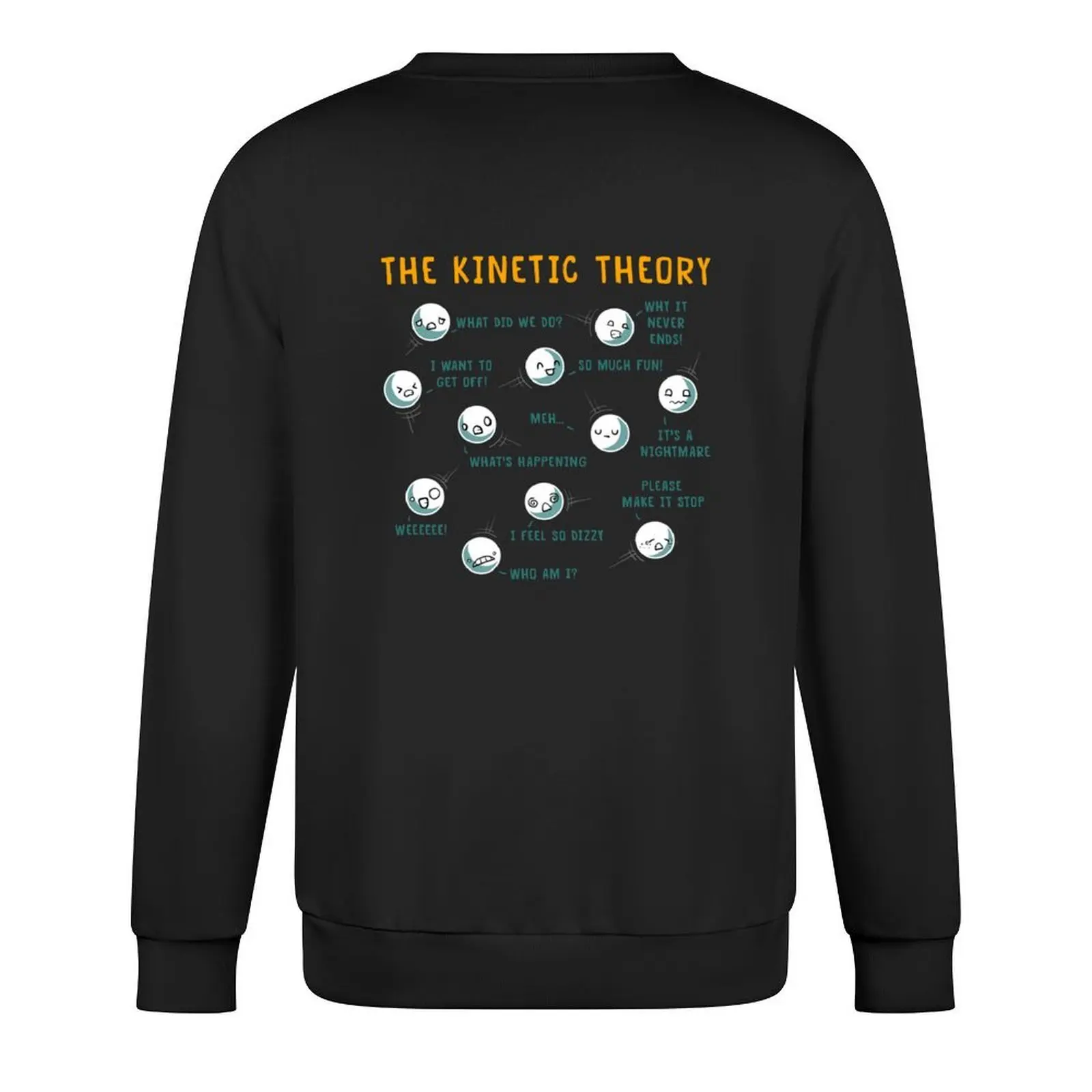 The Kinetic Theory البلوز الجرافيك تي شيرت الرجال الرجال الشتاء سترة أنيمي الملابس الرجال العرق قميص مجموعة البلوز الجديد
