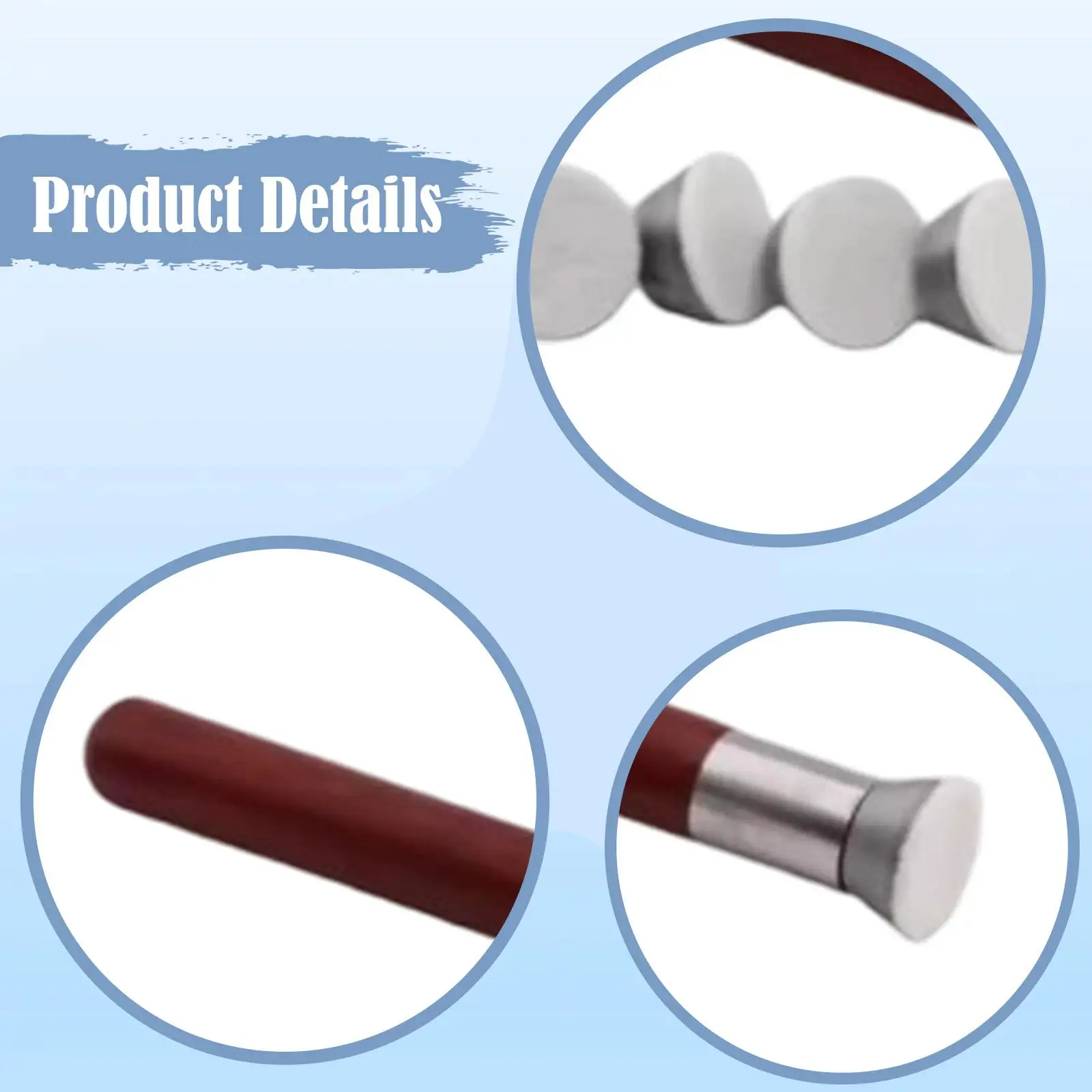 عصا تنظيف مؤشر الساعة لأداة صانعي الساعات خفيفة الوزن