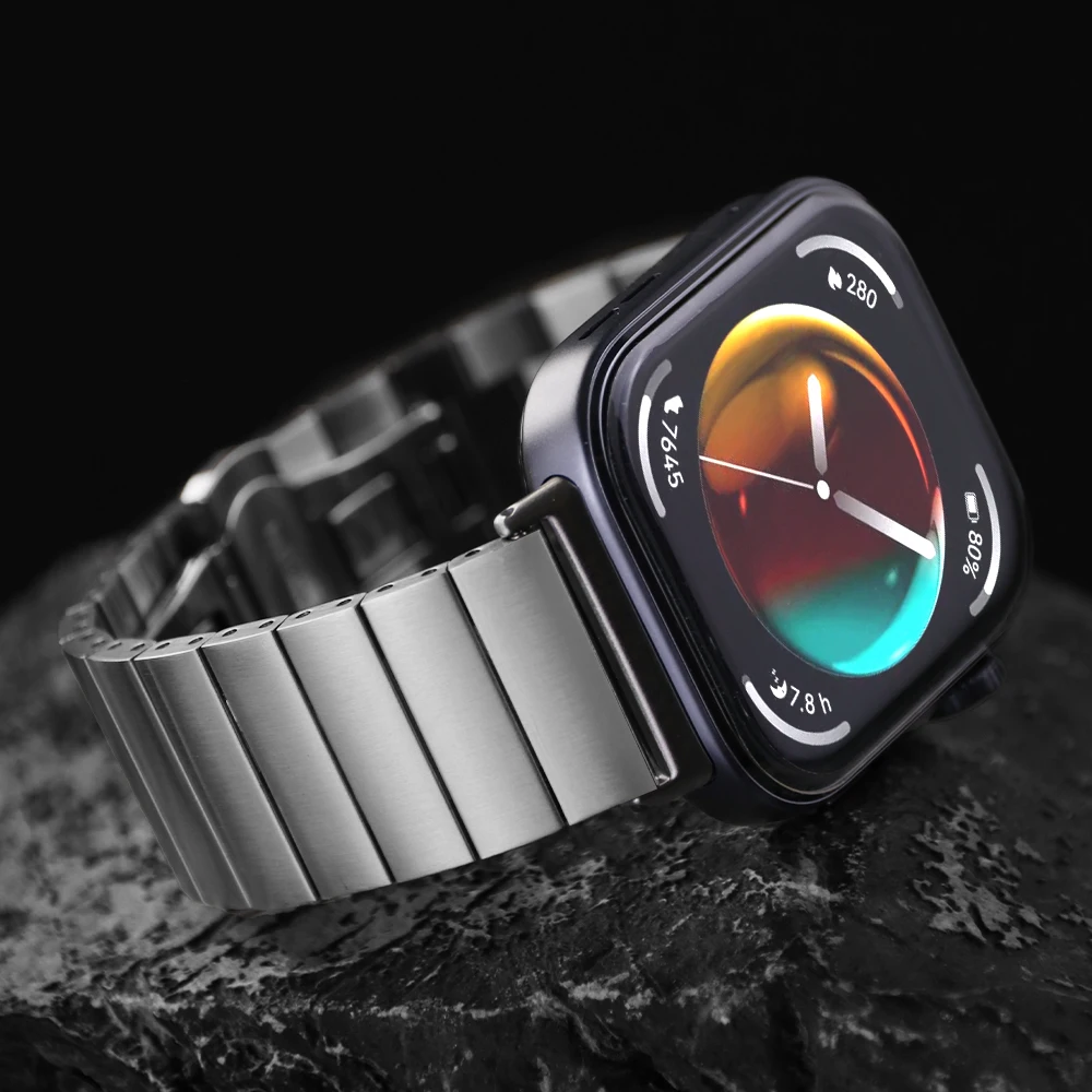 Быстросъемный ремешок из нержавеющей стали для Huawei Watch Fit 4/4 Pro, металлический браслет без зазоров для Huawei Fit 3 Fit4, аксессуары для браслетов