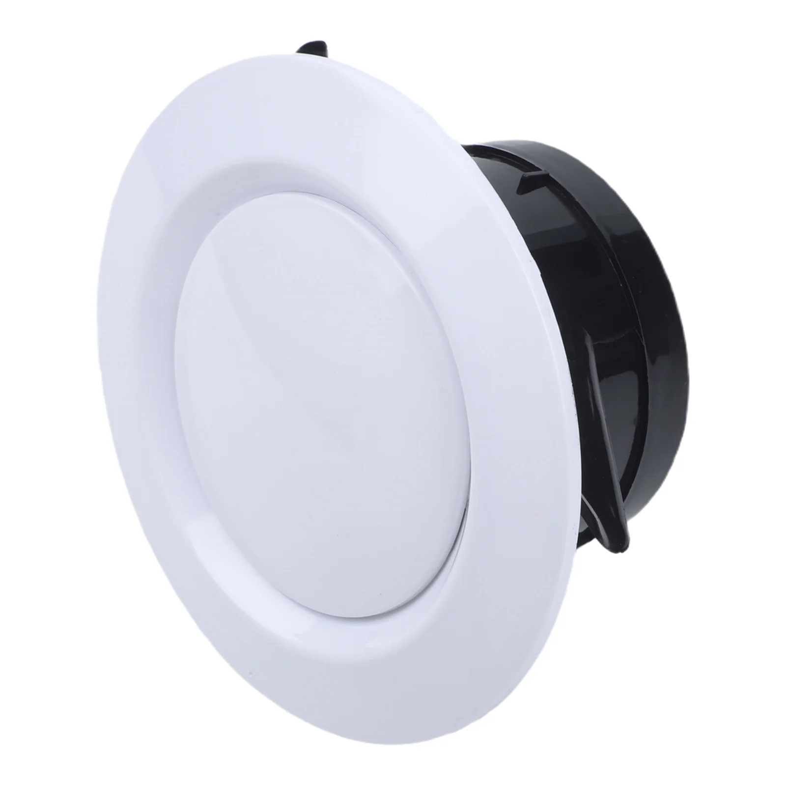 ABS Air Conditioning Ventilation Diffuser, Adjustable Louver, Circular Air Outlet, Material, Easy to Maintain 75MM