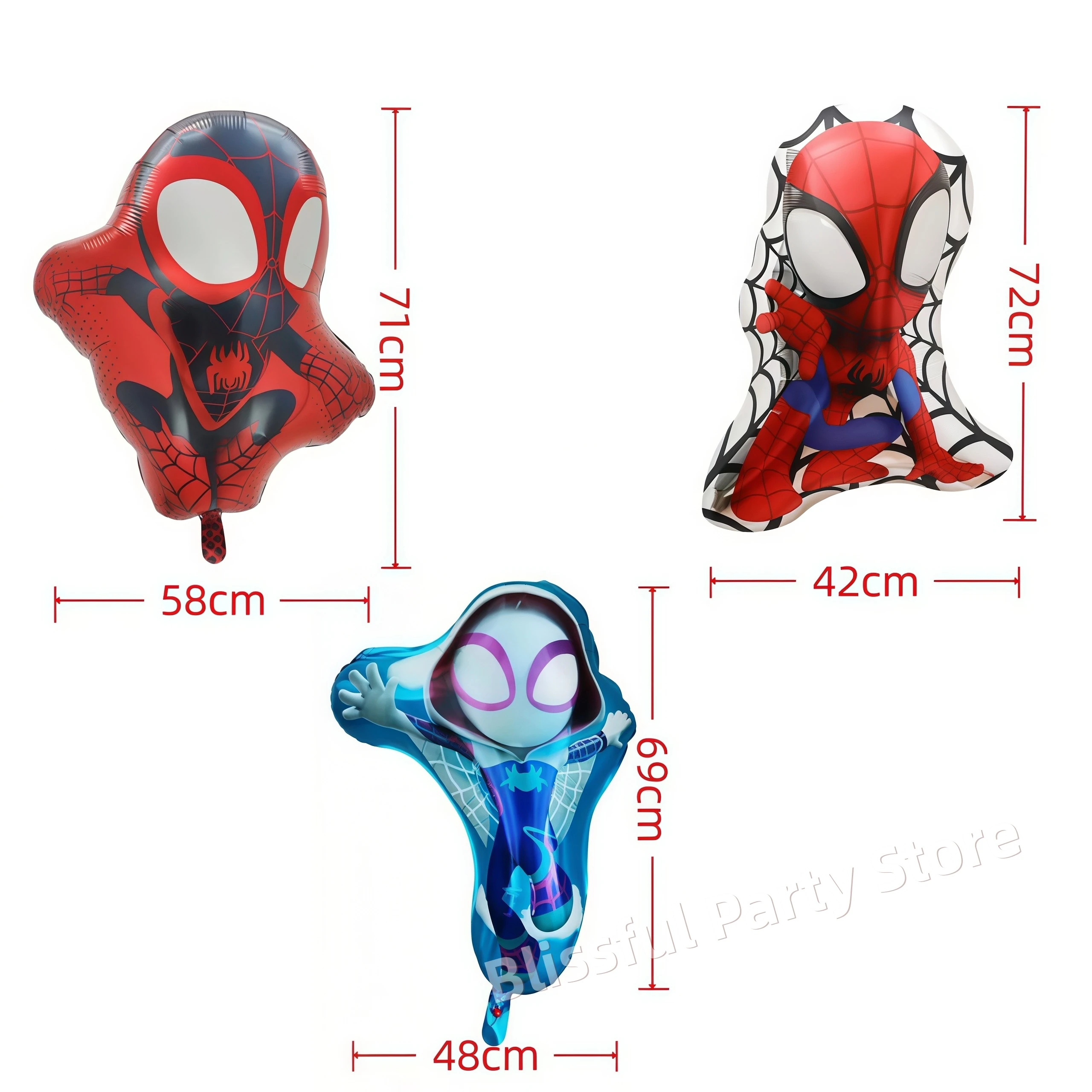 Spidey And His Amazing Friend Balloon Set Spiderman Foil Balloon Boys Birthday Ballon Kid Birthday Decoration Baby Shower Globos view 6