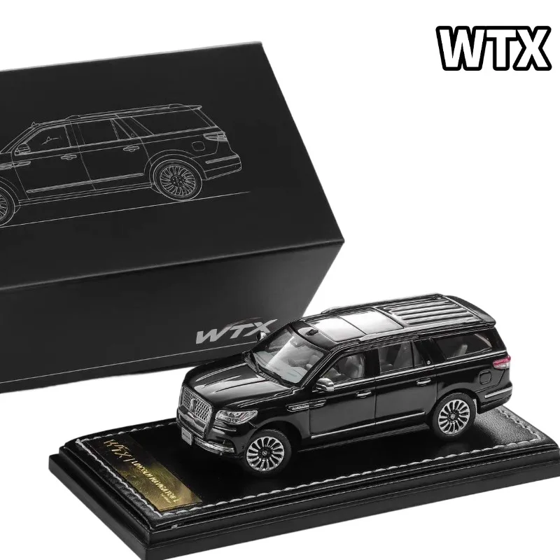 

WTX 1:64 Lincoln Navigator L Cast Alloy Model, Boys' Collection Decorative Piece, Ideal Gift for Friends on Special Occasions.