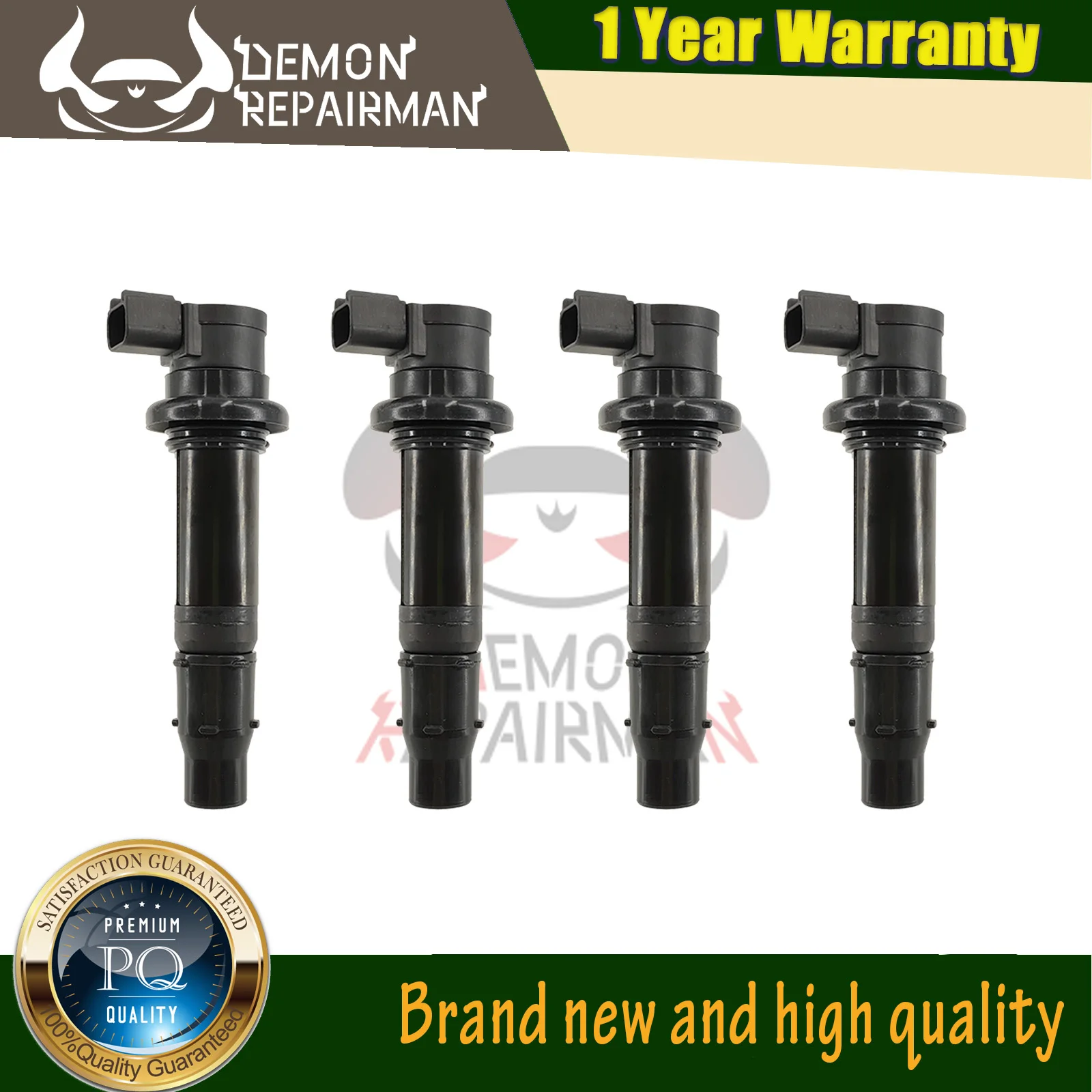 

New High Quality 2/4pcs Ignition Coil For Yamaha FX Nytro 2008-2014 FZ1 RS Rage 4C8-82310-00-00 8FA-82310-01-00 F6T558 443977