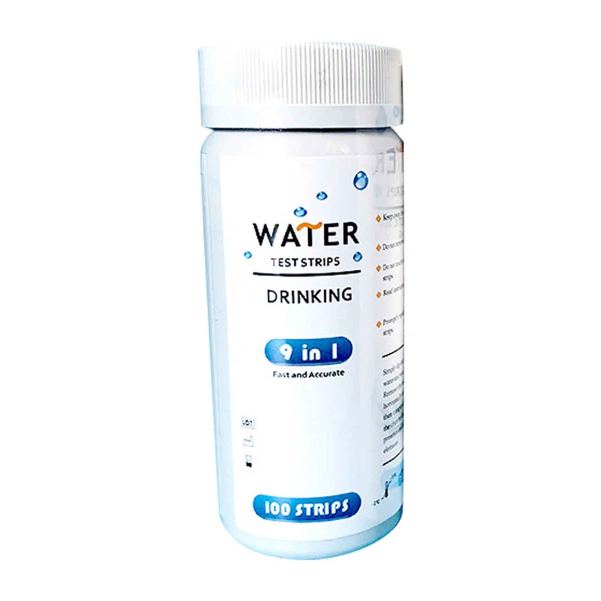 Water Test Kit 100 Home Water Test Strips for Well and Faucet Test Kit Tests for PH, Chlorine, Lead Nitrite and More