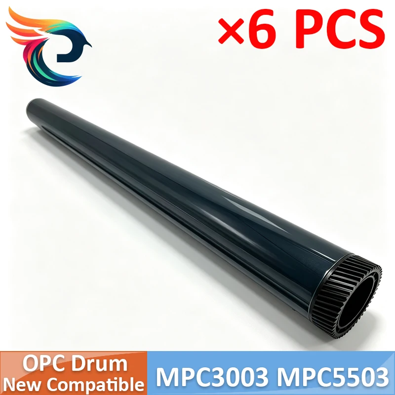 6X OPC Drum MPC3003 4503 For Ricoh MPC3003 MPC5503 MPC3503 MPC4503 MPC6003 OPC Drum Cylinder Copier Spare Parts