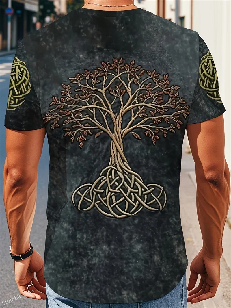 2026 New Men's Oversized Anime T-Shirt Loose Short Sleeve Breathable Lightweight Large Size Sports Jersey Streetwear