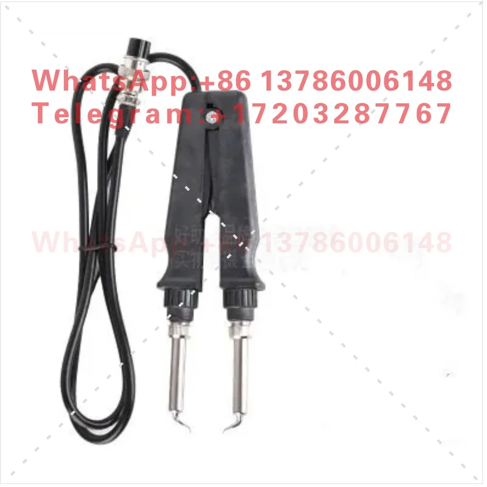 Thermostatic dual soldering iron 902 dedicated soldering station handle/soldering iron with tweezers at both ends and pen holder