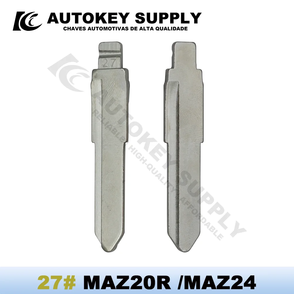 5PCS/10PCS KD VVDI  27# MAZ20R /MAZ24  HU87R HU133 Key Blade Replacement Uncut Blank For Suzuki
