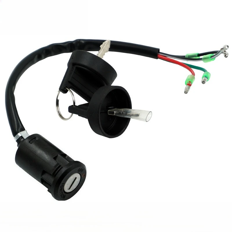 Anti-Theft Ignition & Steering Lock for ATV/Big Displacement - Off-Road/Beach Buggy Motorcycle Modification Accessory