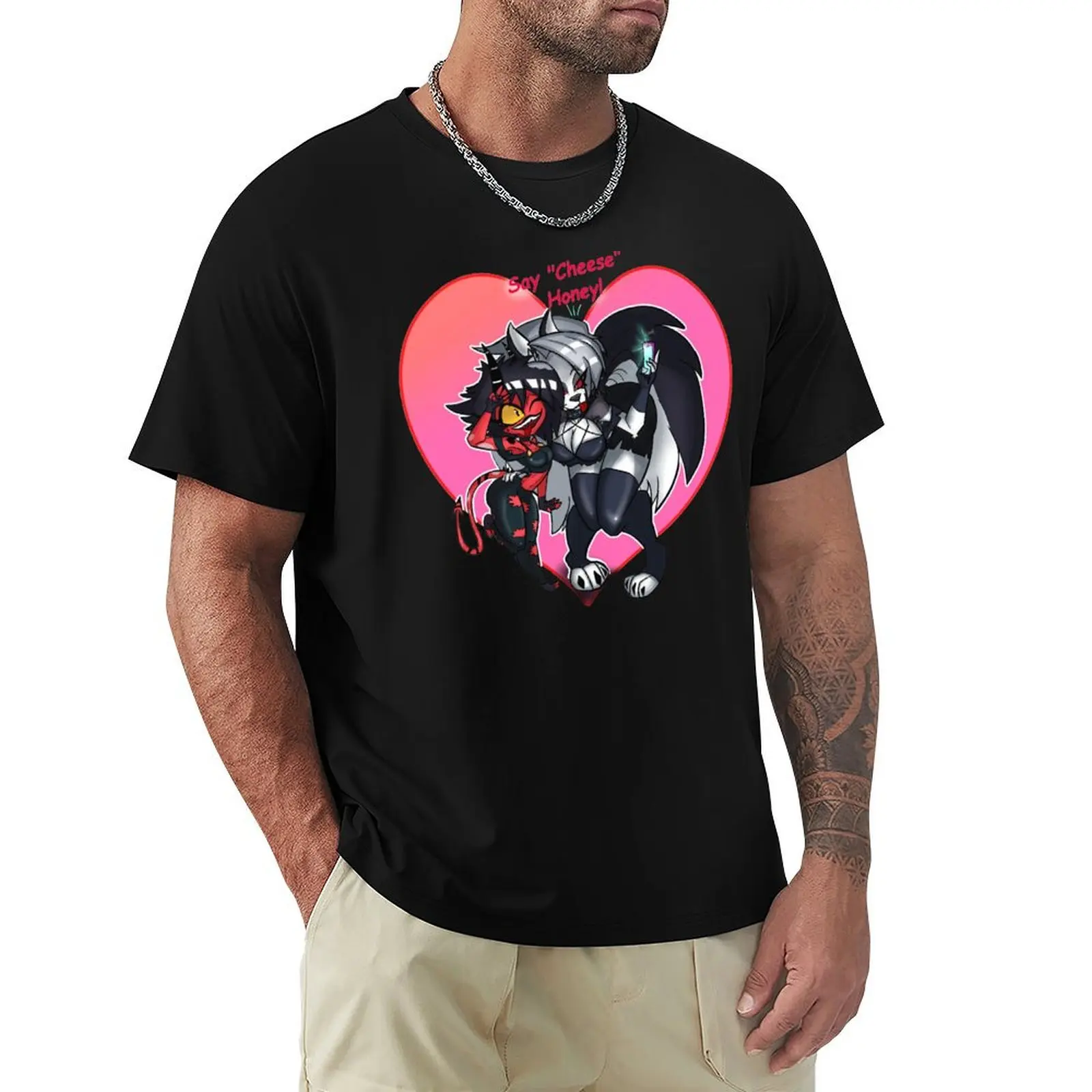 Helluva Boss Loona T-Shirt Holiday Party T-Shirt for Men