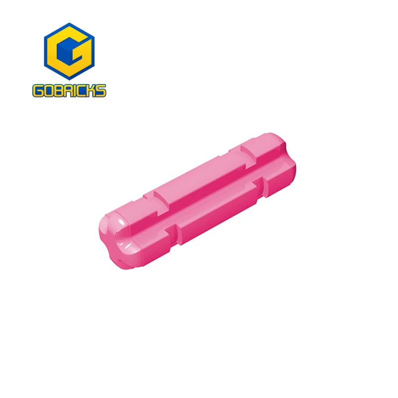 Gobricks GDS-580 1-10PCS Two Notched Shafts 15.5 1X2 Bricks Compatible With Children's DIY Educational Building Blocks Technical