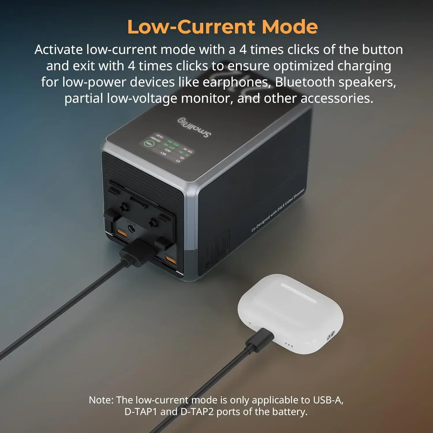 

New New SMALLRIG X Caleb Pike V Mount Battery VB212, 212Wh / 14400mAh V-Mount Battery for Camera, Camcorder, Video Light.
