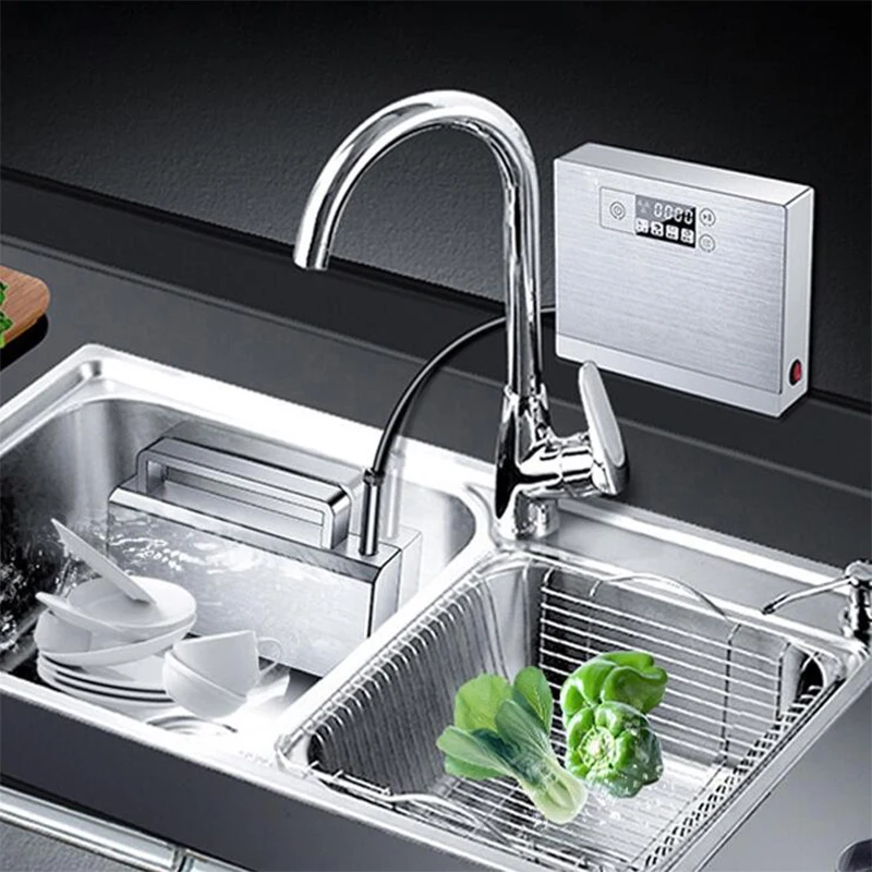 

Ultrasonic Dishwasher Home Water Tank Installation-Free Fruit Vegetable Portable Sink Dishwashing Machine Automatic Cleaner