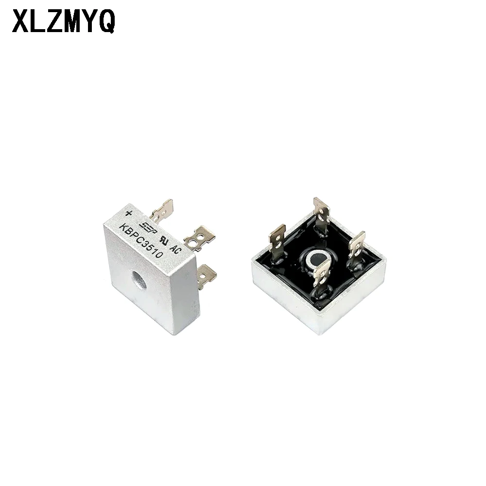 KBPC3510-rectificadores de puente de diodo, Kit electrónico de diodos KBPC 1000, 3510 V 35A, 5 piezas