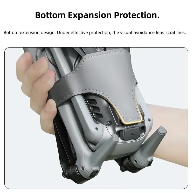 الطائرة بدون طيار المروحة حزام ثابت بولي حزام حزام مجداف شفرة حماية الخدم المضادة للتصادم غطاء ماجيك التعادل ل DJI الهواء 3S اكسسوارات