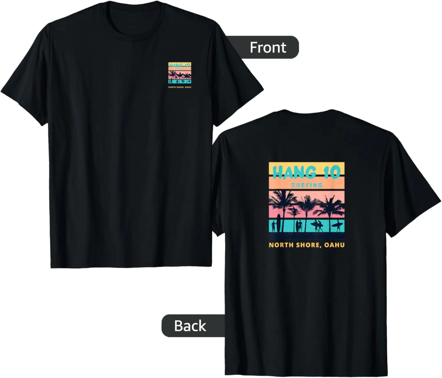 Hang 10 Surfing T-Shirt