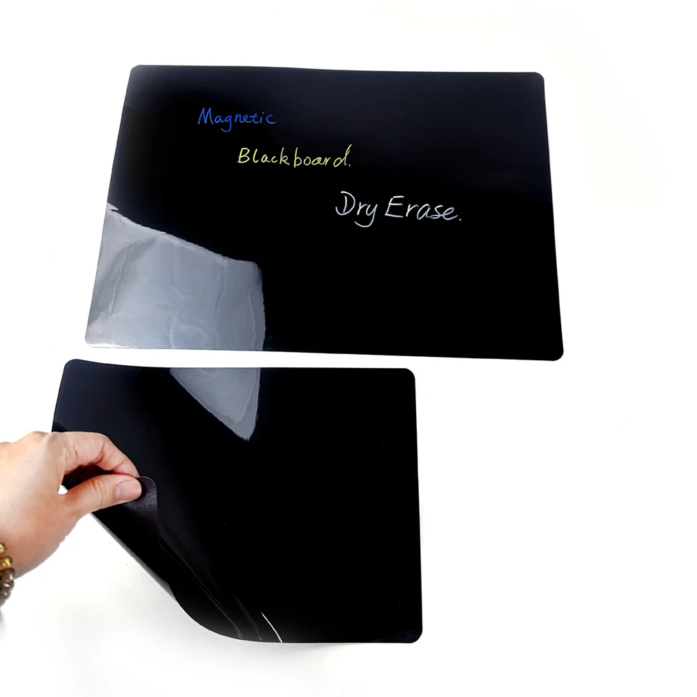 A4 Small Black Board - Magnetic Blackboard - Magnetic Dry Erase Board - Fridge Blackboard - Dry Erase Board Magnetic