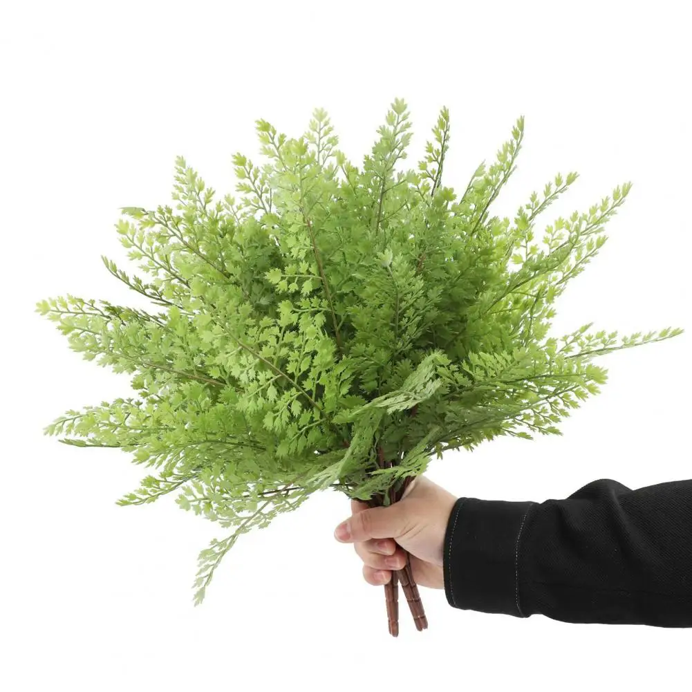 Realistic Artificial Fern Artificial Fern Realistic Uv Resistant Artificial Fern for Home Garden Decor Reusable Faux for Wedding