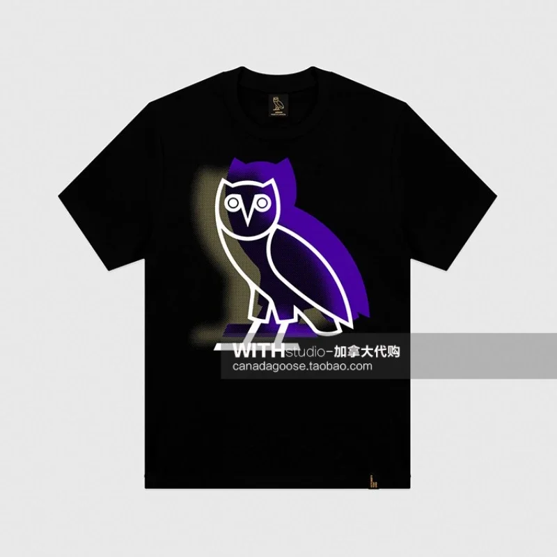 

2025 New Drake Short Sleeve Print T-shirt Album Joint Hip Hop Rap Rap American Men and Women High Street Summer Cotton Clothes