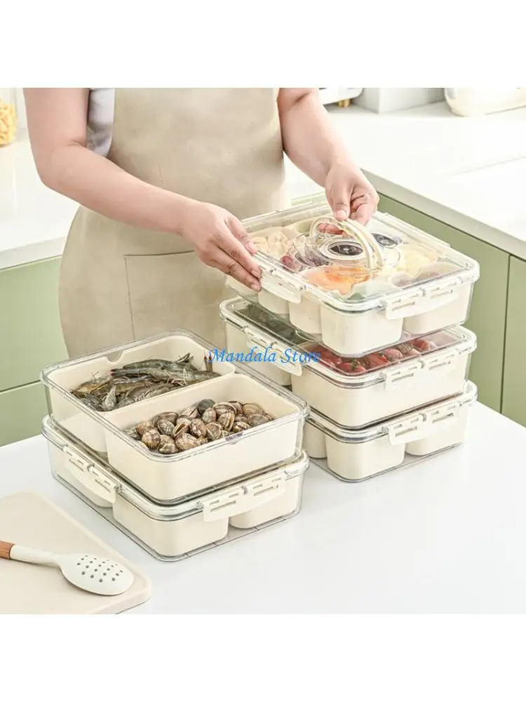

U2JC Plastic Containers Reusable Safe Storage Solution Multiple Capacity