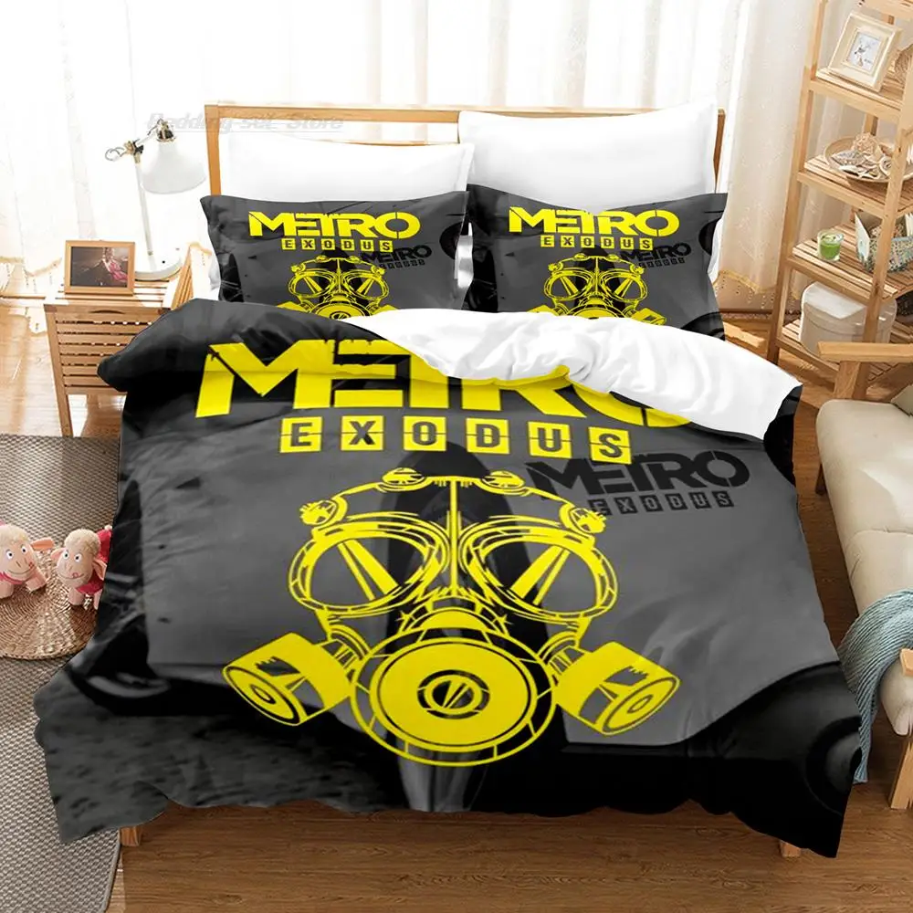 

Metro exodus Bedding Set Single Twin Full Queen King Size Bed Set Aldult Kid Bedroom Duvetcover Sets 3D Print 2022 aliexpress uk