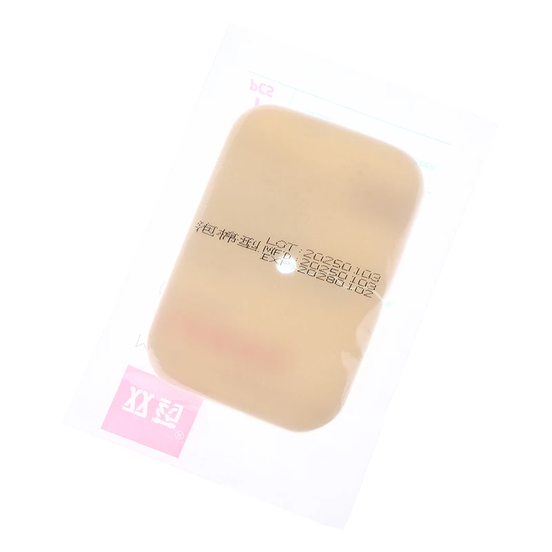 【Tracheostomy Pad Soft Pvc Serrated Opening Surgical Tracheostomy Fixation Pad For Patients Catheter Fixing Pad Device】