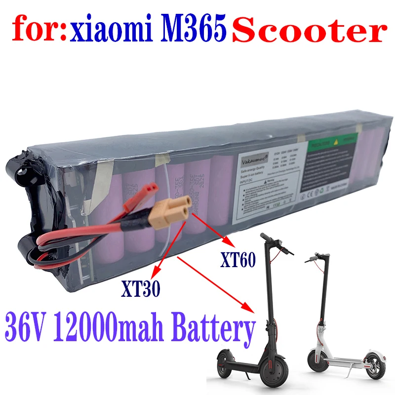 

36V 12Ah IS Suitable FOR Xiaomi M356 Special Battery Pack 36V Battery Pack 12000mah Installation 60km+Media Adjustment Tool